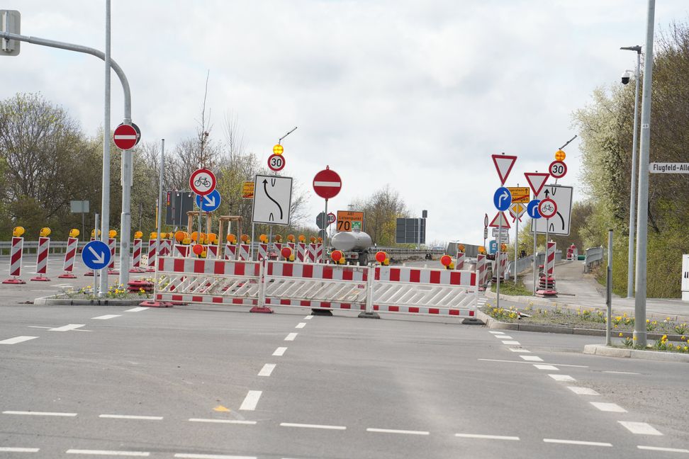 Bis Sonntag ist die Calwer Straße Richtung Dagersheim gesperrt.