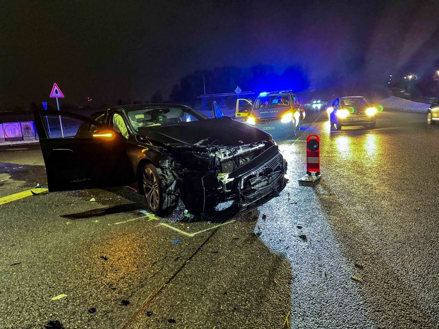 Verletzt wurde laut ersten Informationen niemand.