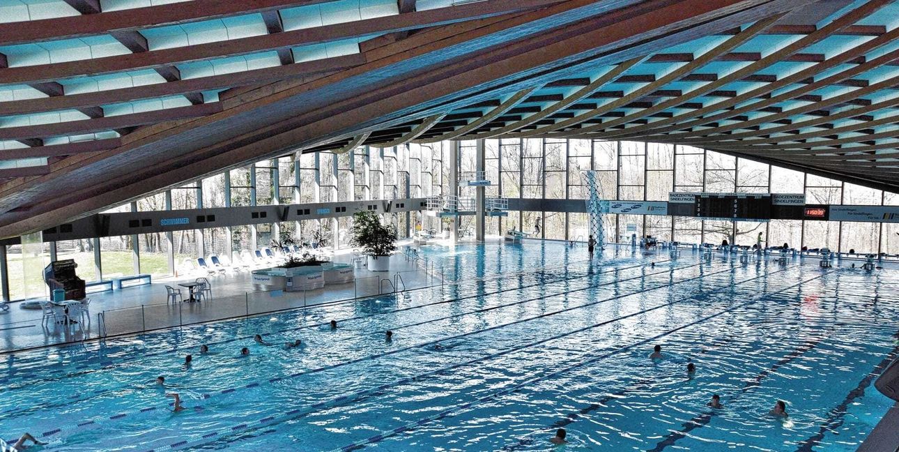 Das Sindelfinger Badezentrum.
