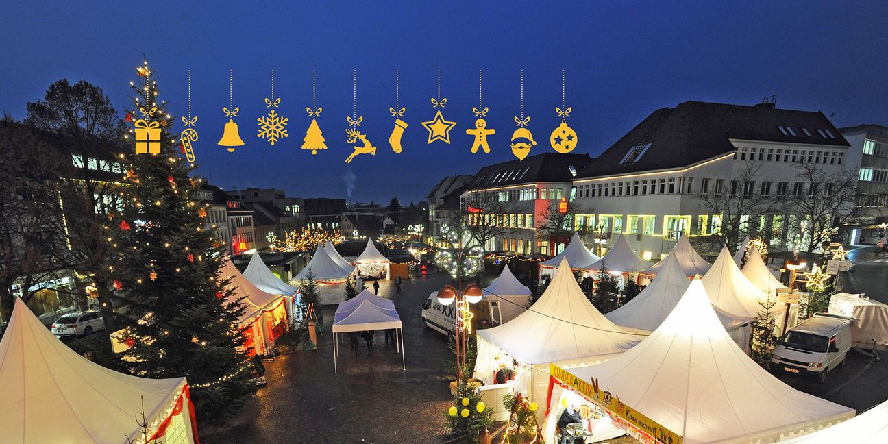 So soll Sindelfingen beim Weihnachtsmarkt wieder glänzen.  Bild: Archiv