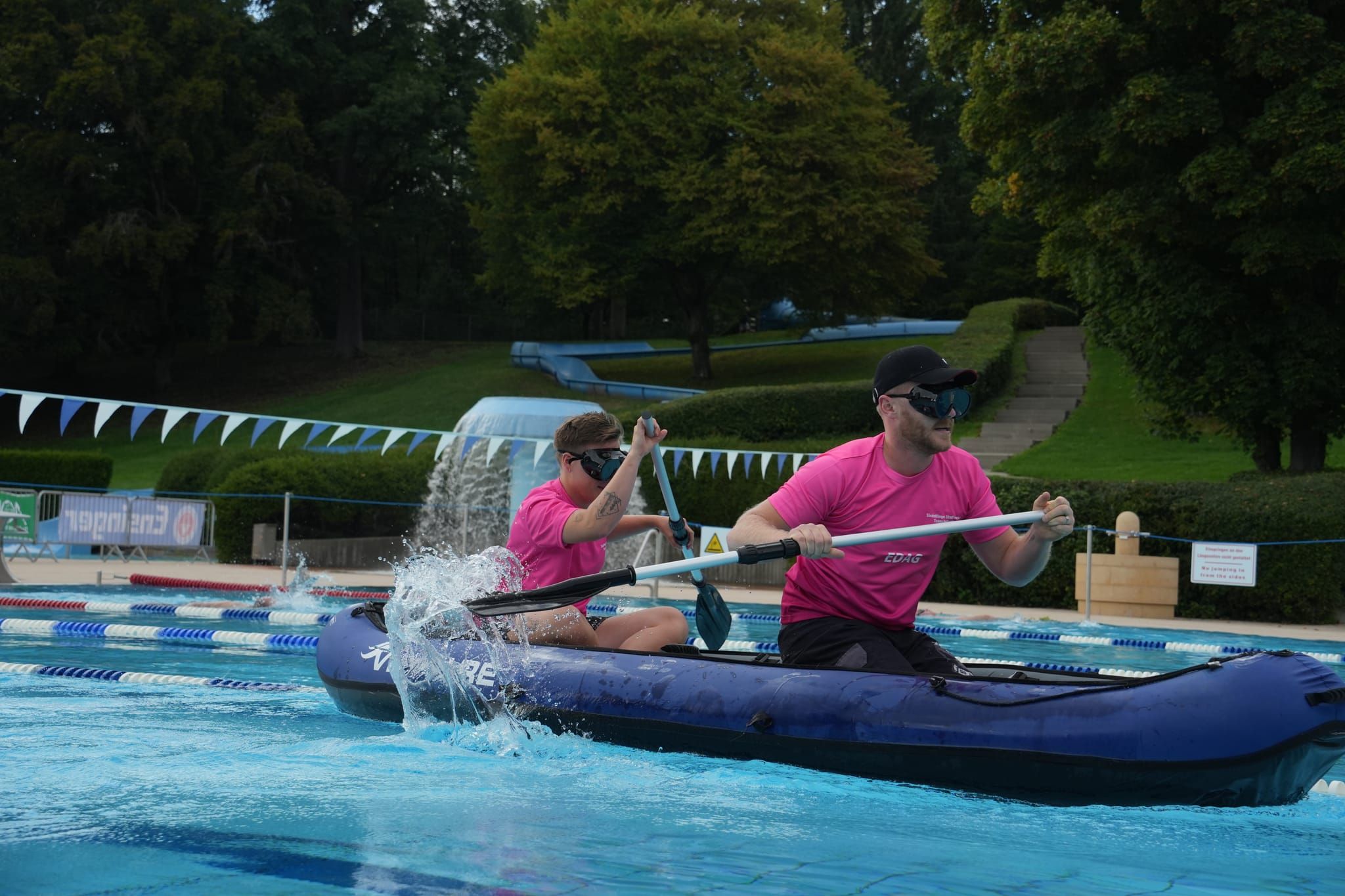 Impressionen von der Teamchallenge.