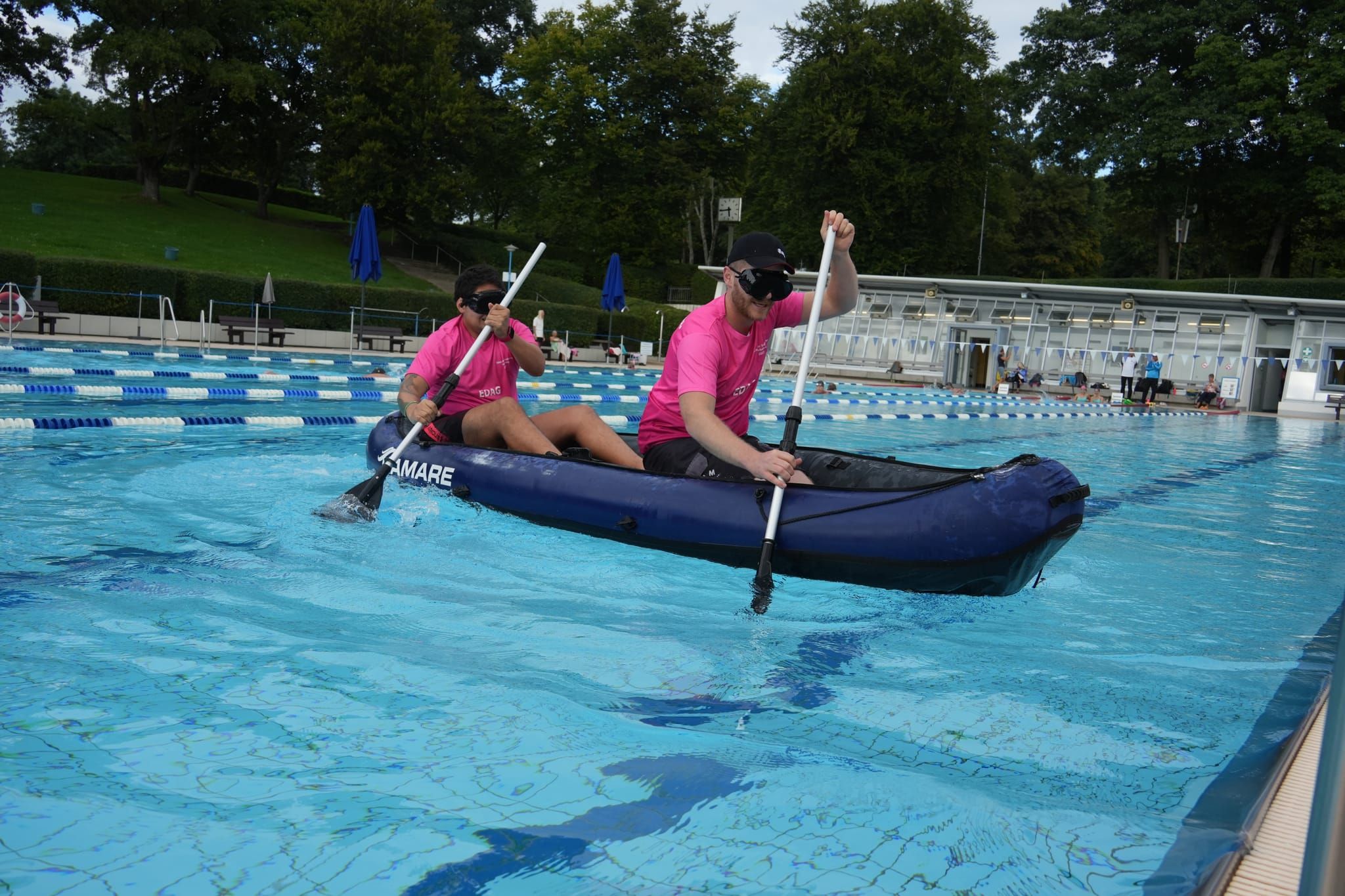 Impressionen von der Teamchallenge.