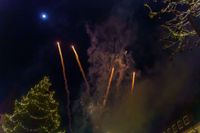 Holzgerlingen hat mit einem zentralen, professionellen Feuerwerk ins neue Jahr gefeiert.