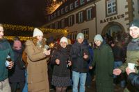 Holzgerlingen hat mit einem zentralen, professionellen Feuerwerk ins neue Jahr gefeiert.
