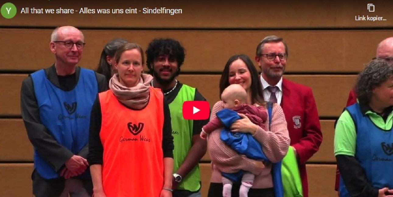 Szene aus dem Video "All that we share – Alles was wir uns eint“.