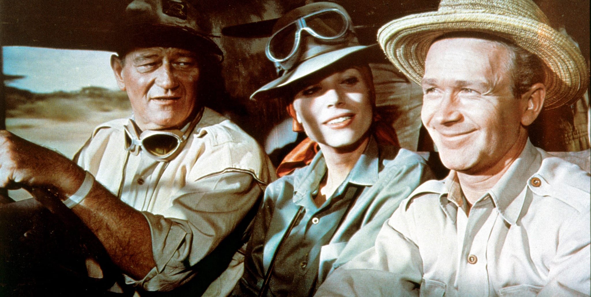 „Hatari!“ Mit John Wayne, Elsa Martinelli und Red Buttons.