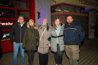 Gemeinsam Feiern und Freunde treffen: "Fier & Ice" in Dagersheim.