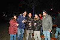 Gemeinsam Feiern und Freunde treffen: "Fier & Ice" in Dagersheim.