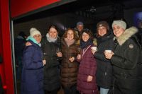 Gemeinsam Feiern und Freunde treffen: "Fier & Ice" in Dagersheim.