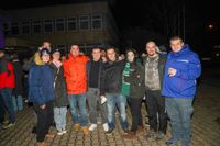 Gemeinsam Feiern und Freunde treffen: "Fier & Ice" in Dagersheim.