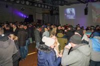 Gemeinsam Feiern und Freunde treffen: "Fier & Ice" in Dagersheim.