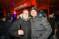 Gemeinsam Feiern und Freunde treffen: "Fier & Ice" in Dagersheim.