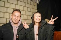 Gemeinsam Feiern und Freunde treffen: "Fier & Ice" in Dagersheim.