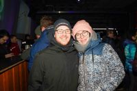 Gemeinsam Feiern und Freunde treffen: "Fier & Ice" in Dagersheim.