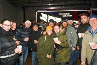 Gemeinsam Feiern und Freunde treffen: "Fier & Ice" in Dagersheim.