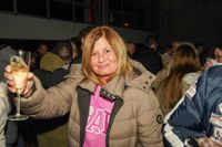 Gemeinsam Feiern und Freunde treffen: "Fier & Ice" in Dagersheim.