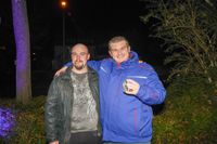 Gemeinsam Feiern und Freunde treffen: "Fier & Ice" in Dagersheim.