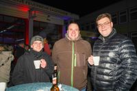 Gemeinsam Feiern und Freunde treffen: "Fier & Ice" in Dagersheim.