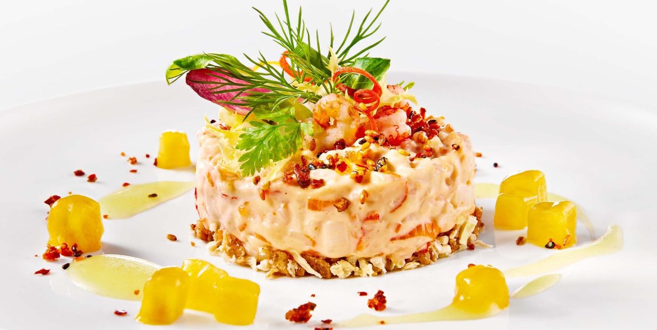 Das Vier-Gänge-Menü verspricht außergewöhnliche Gaumenfreuden.