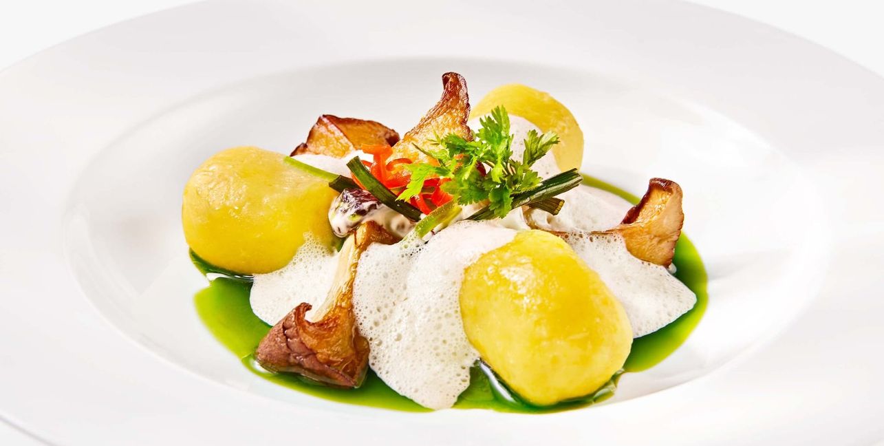 Das Vier-Gänge-Menü verspricht außergewöhnliche Gaumenfreuden.