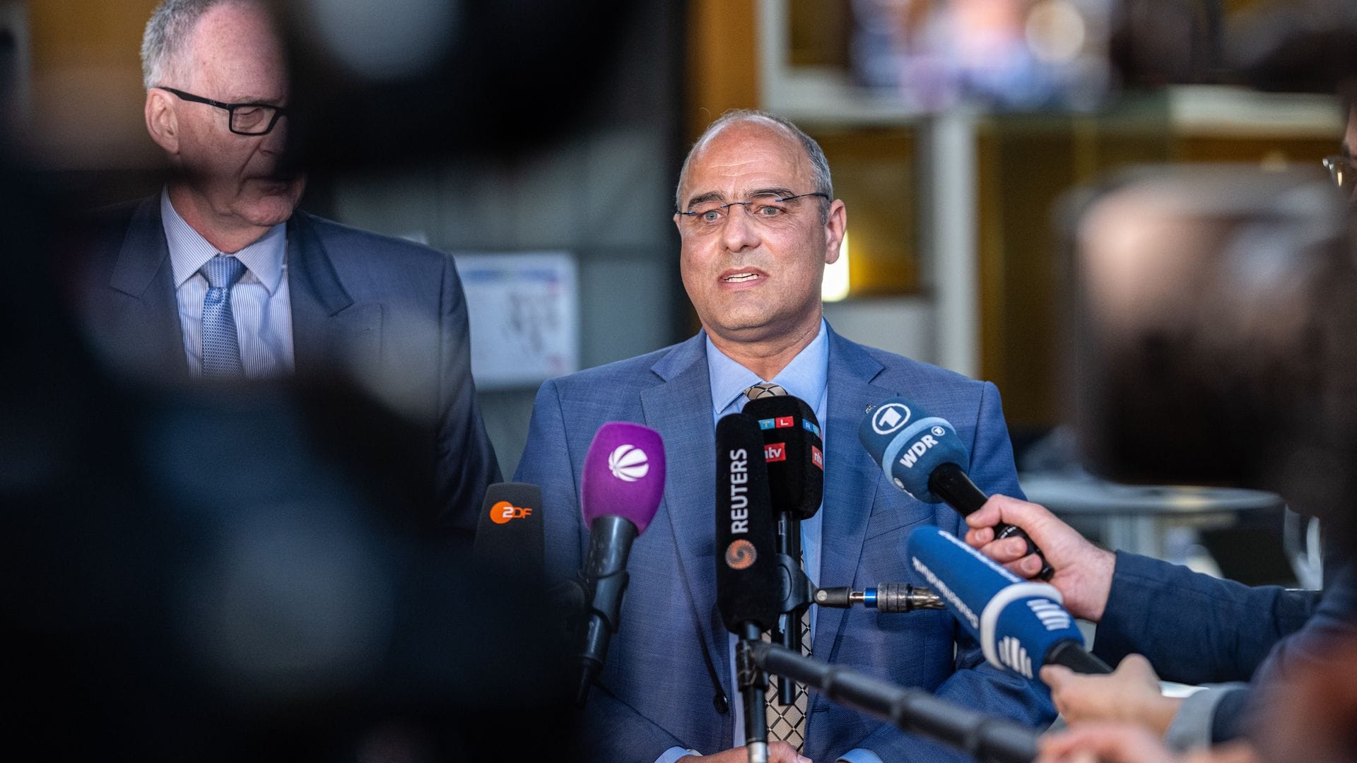 Peter Boehringer und Roman Reusch waren während des Berufungsverfahrens in Münster vor Ort. (Archivfoto)