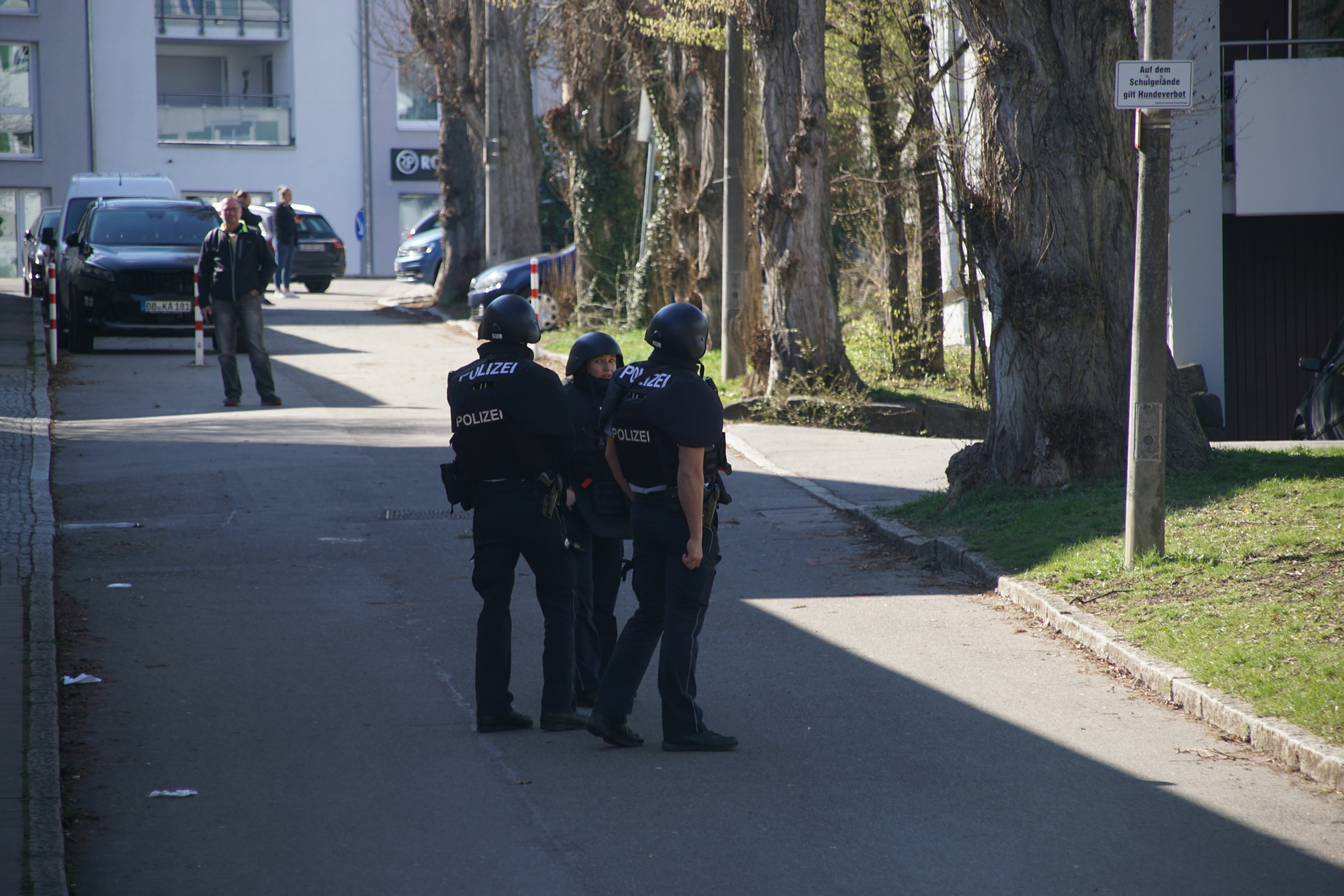 Amok-Alarm an der Realschule am Klostergarten. Bilder: SDMG/Dettenmeyer