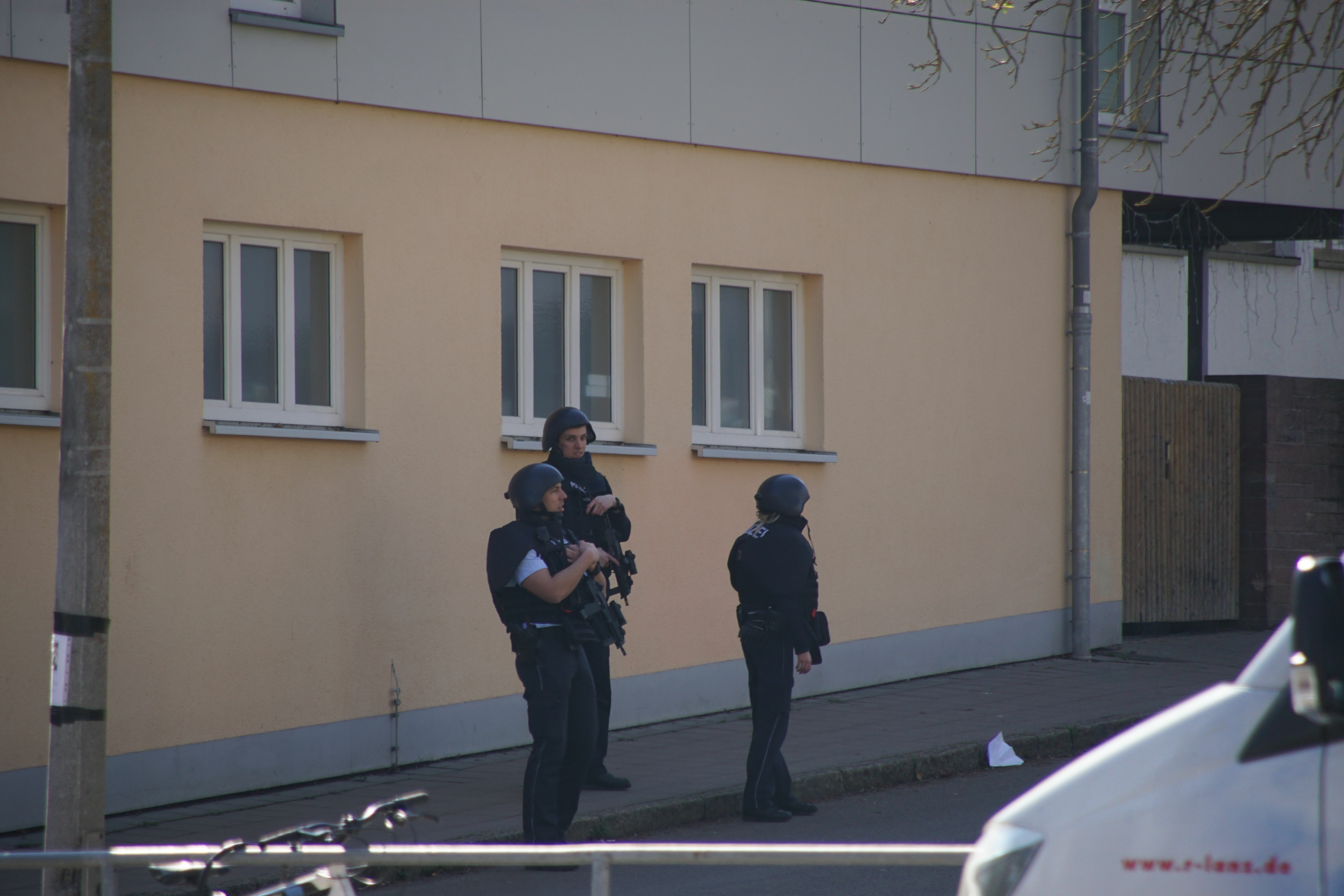 Amok-Alarm an der Realschule am Klostergarten. Bilder: SDMG/Dettenmeyer