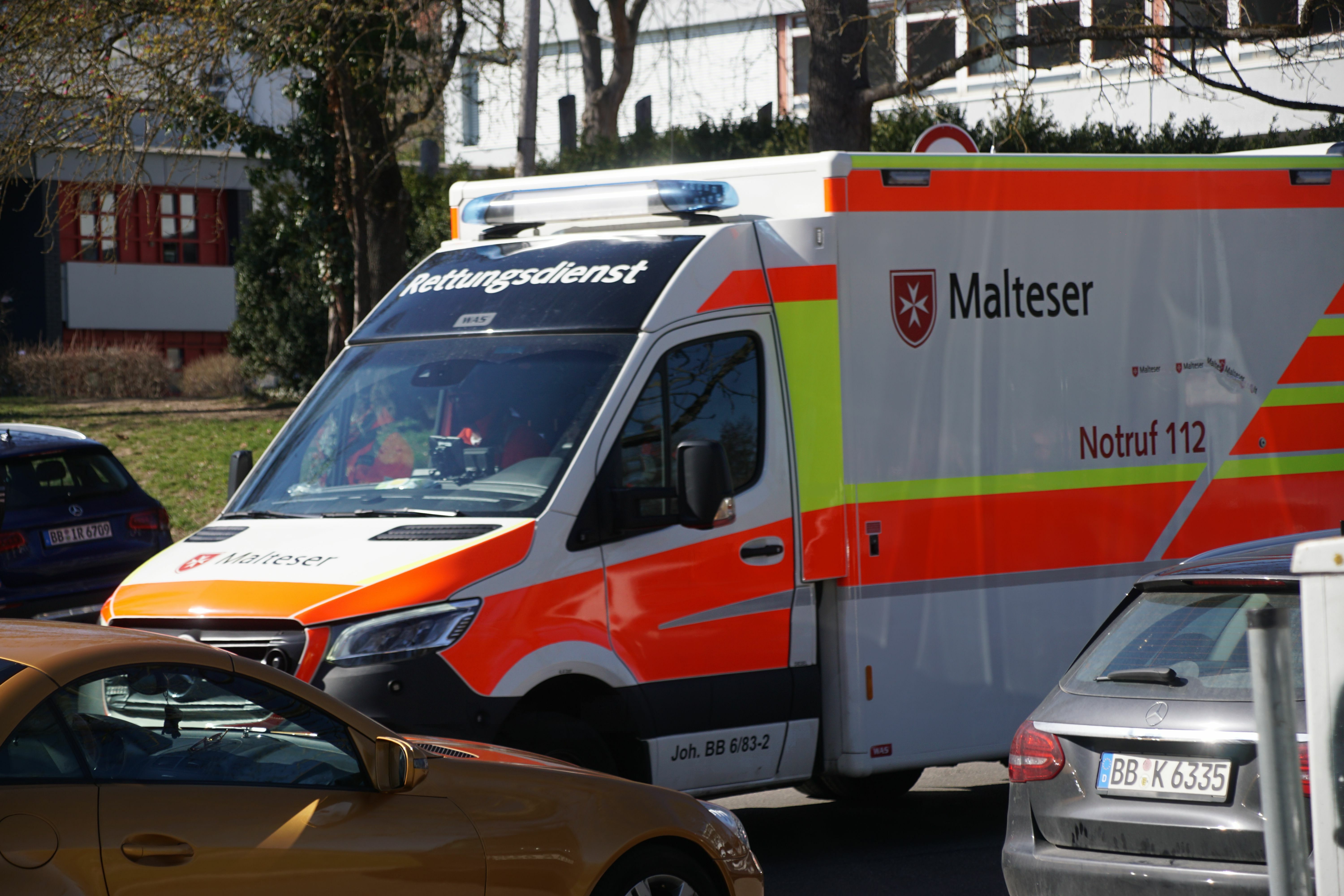 Amok-Alarm an der Realschule am Klostergarten. Bilder: SDMG/Dettenmeyer