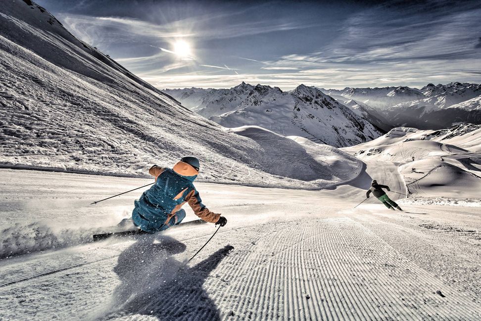 Traumpisten im Skigebiet Silvretta-Montafon.Bild: Andreas Frank