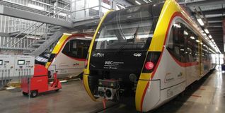 Die Nexio-Züge bleiben erst einmal im Betriebswerk in Böblingen. 	Bild: Staber