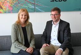 Regina Dvořák-Vučetić und Albrecht Stickel zogen zwar über die Wahlkreise 5 und 6 in den Landtag ein, verstehen sich aber als Abgeordnete des Kreises Böblingen. GB-Foto: Reichert