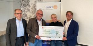 2000 Euro beträgt die Spende.