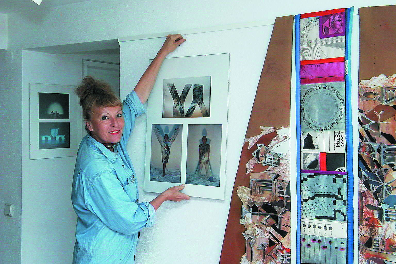 Dieses Foto zeigt Gudrun Achterberg 1999 in Dätzingen.  Bild: Stampe/Archiv