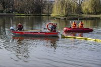 Feuerwehreinsatz am Goldbachsee.