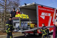 Feuerwehreinsatz am Goldbachsee.