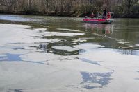 Feuerwehreinsatz am Goldbachsee.