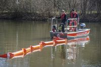 Feuerwehreinsatz am Goldbachsee.