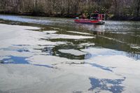 Feuerwehreinsatz am Goldbachsee.