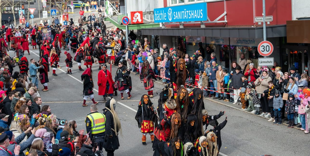 Hexen gehören zur Fasnet einfach dazu.