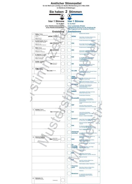 Am Sonntag ist Landtagswahl.