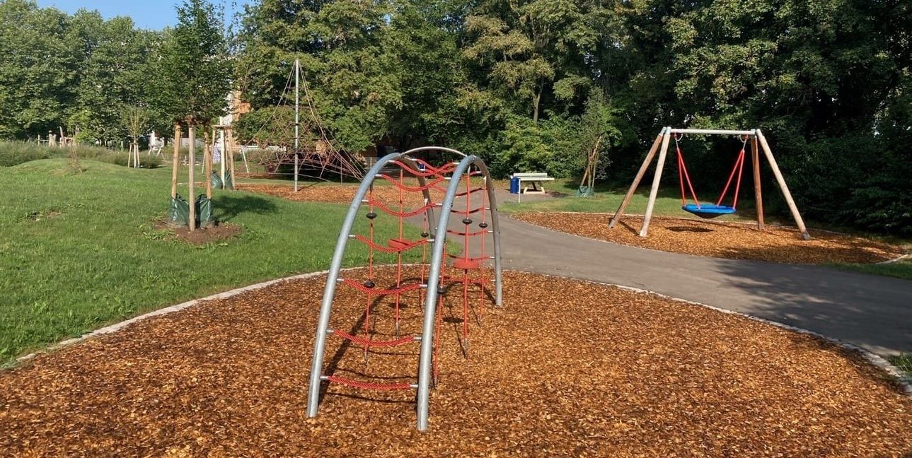 Der Spielplatz in der Breslauer Straße kann ab Freitag wieder genutzt werden.