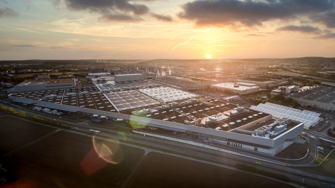 Die Factory 56 gehört zu den modernsten Fabriken weltweit.Bilder: Mercedes-Benz
