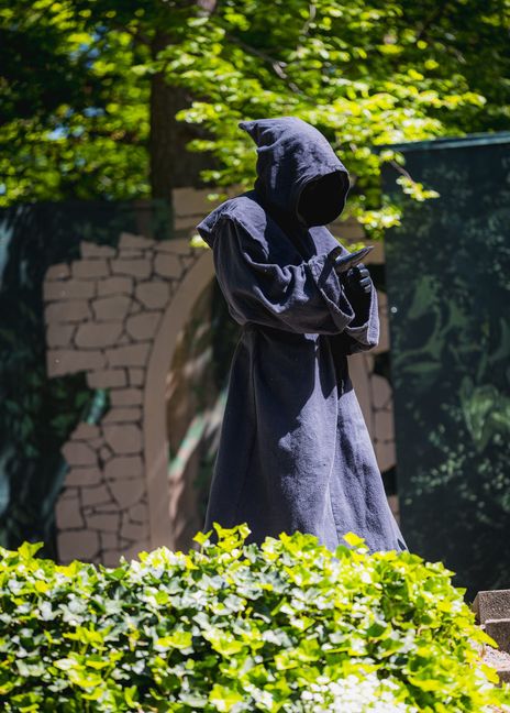 „Der schwarze Abt“ in kein Sympathieträger.