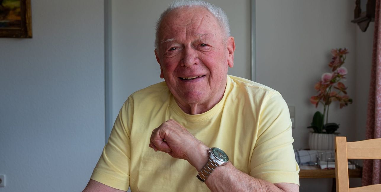 Bis zu seiner Rente 1994 war Karl Harer bei Mercedes-Benz in Sindelfingen.