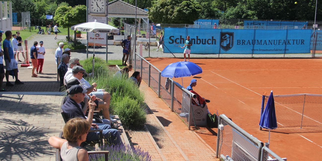 Die schmucke Anlage der Böblinger Tennis-Abteilung am Zimmerschlag. Bild: Oberdorfer