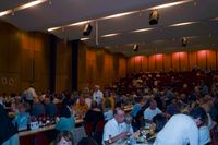 Über 300 Besucher feiern beim 66. Dorfabend des Gesangvereins Frohsinn in der Holzgerlinger Stadthalle.
