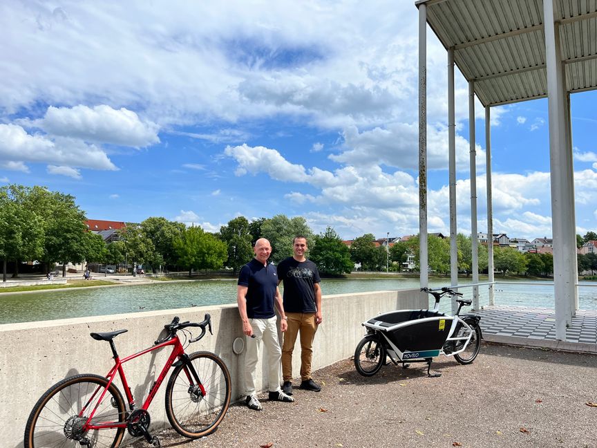 Jörg Litzenburger (links) und David Frerot.