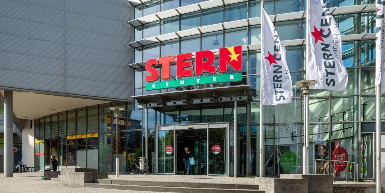 Das Stern Center am Busbahnhof.