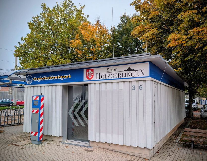 Die Regio-Rad-Station war gestern. Bald soll es hier Lebensmittel geben.