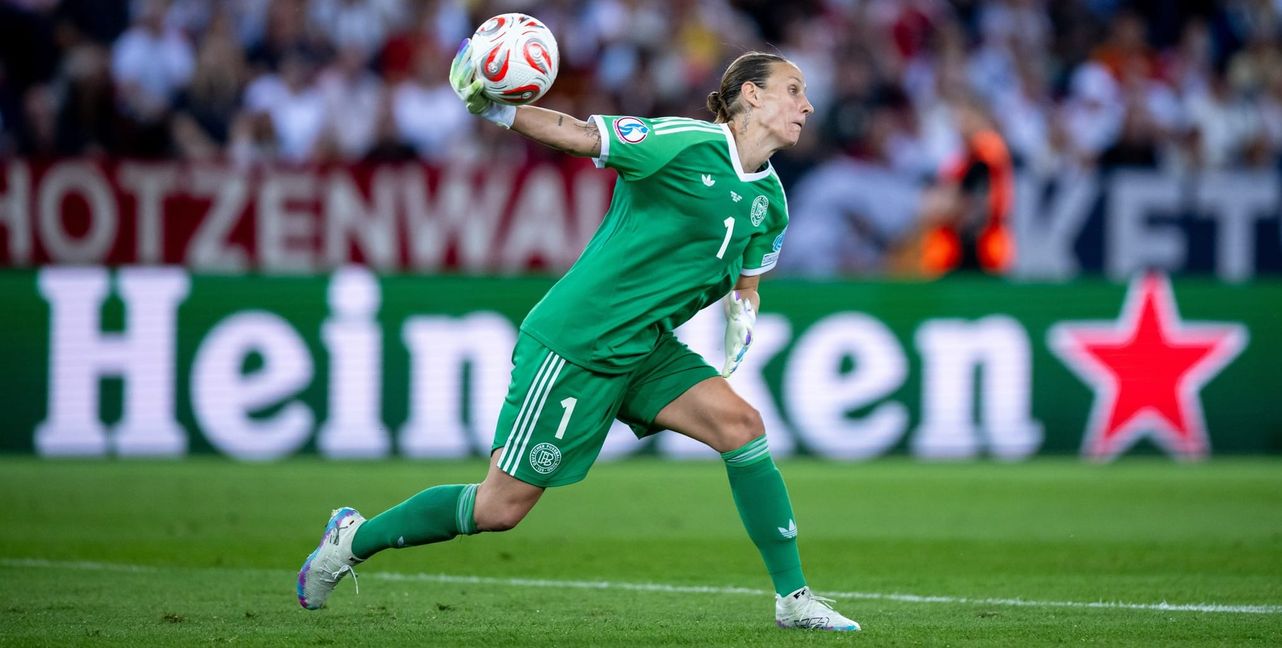 Ann-Katrin Berger spiel seit Februar 2022 in der deutschen Nationalmannschaft.  Bild: Eibner